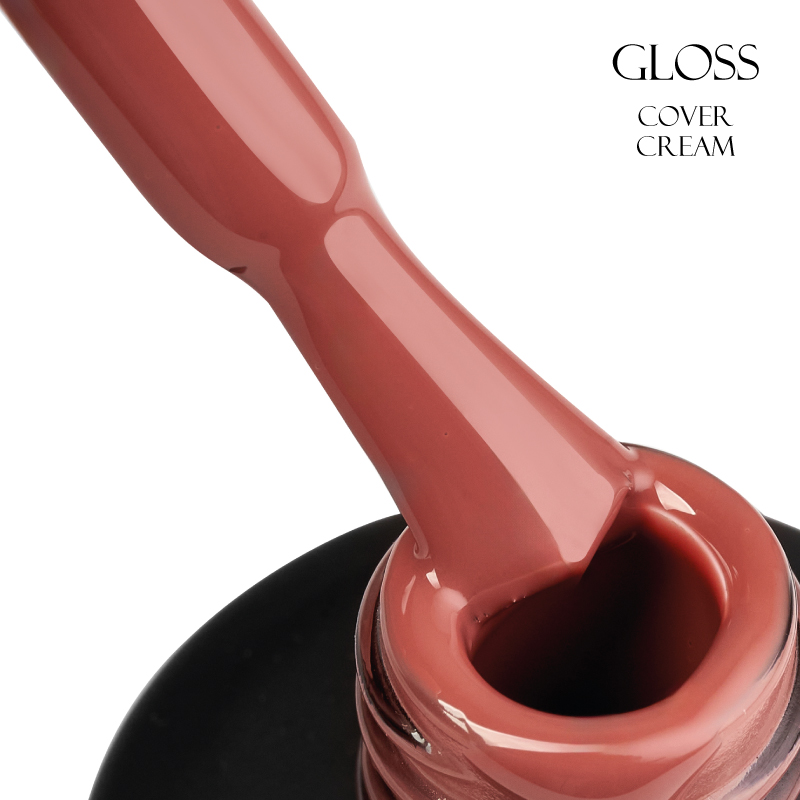 Кольорова база GLOSS Color Base Gel Cover Cream, 11 мл